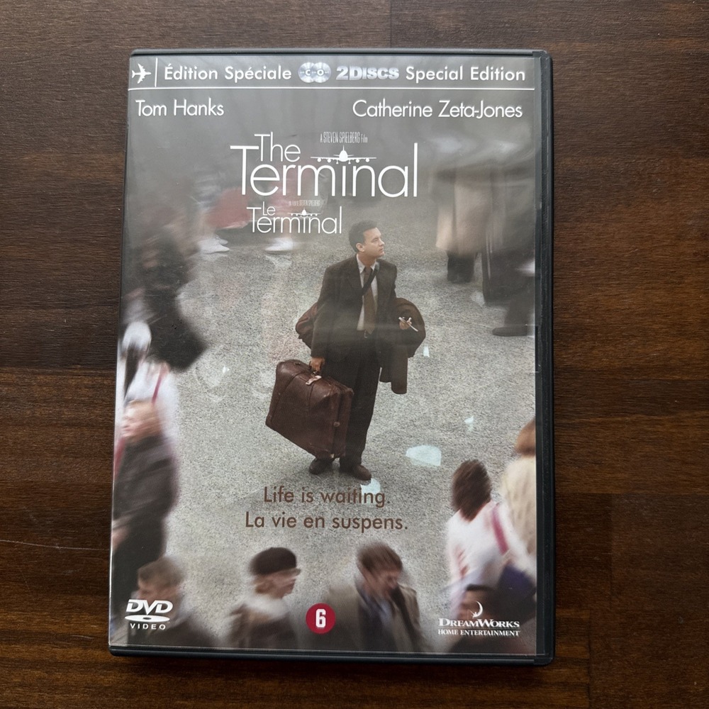 The Terminal Tom Hanks Catherine Zeta-Jones - DVD V.O. English French Region 2